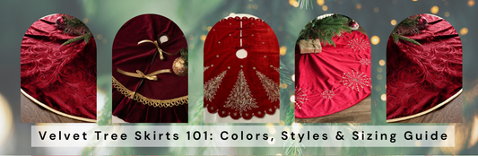 Velvet Tree Skirts 101: Colors, Styles & Sizing 2025 Guide