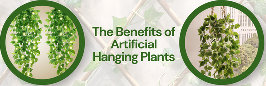The Benefits of Artificial Hanging Plants: Low Maintenance &amp; Stylish