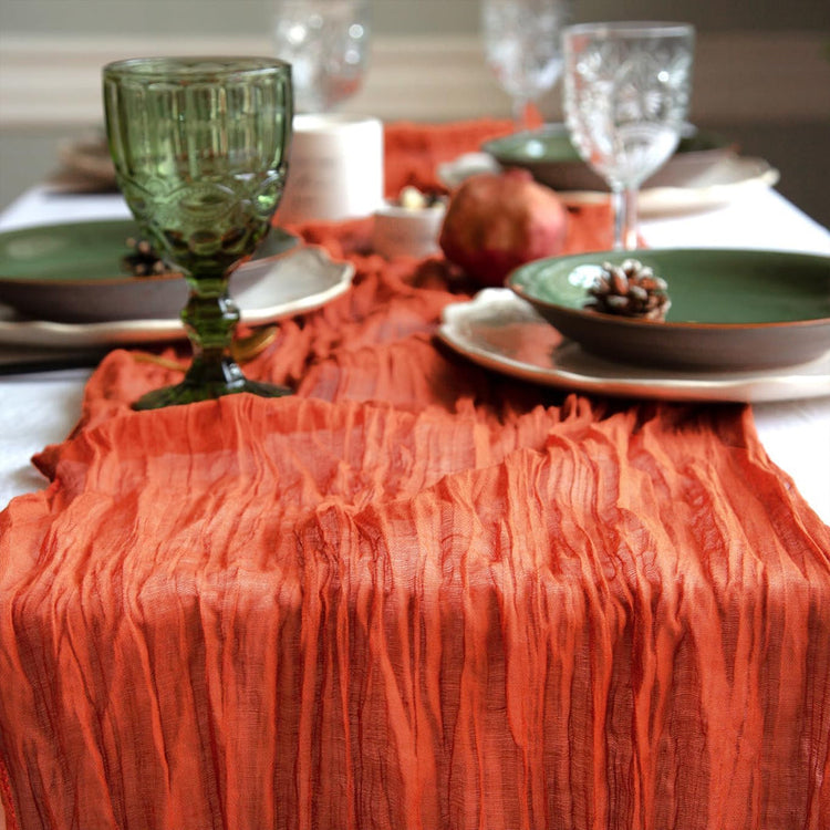 Gauze Table Runner